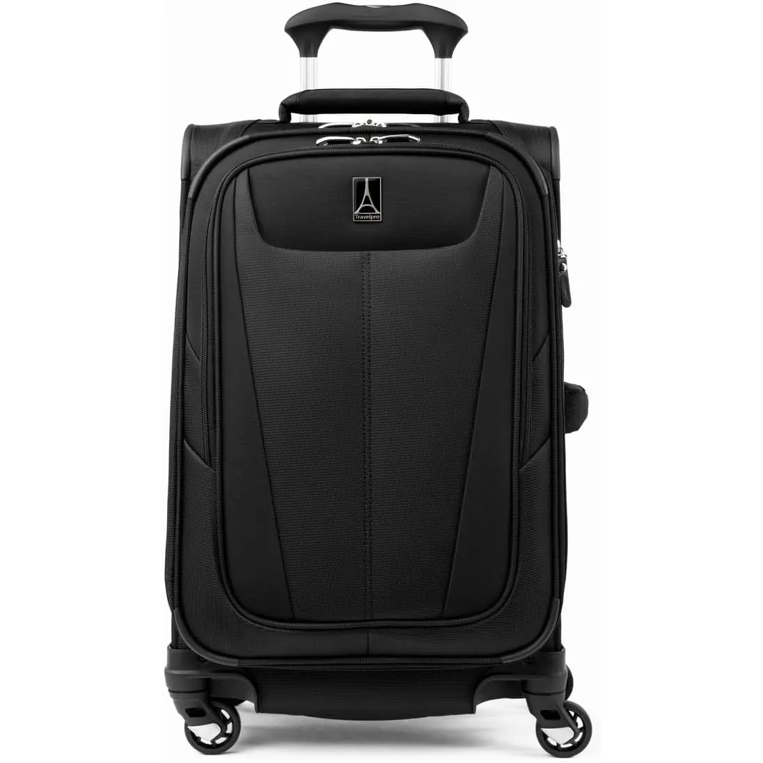 Travelpro Maxlite 5 Softside Expandable Carry on Luggage with 4 Spinner Wheels, Black, Carry On 21-Inch - 1