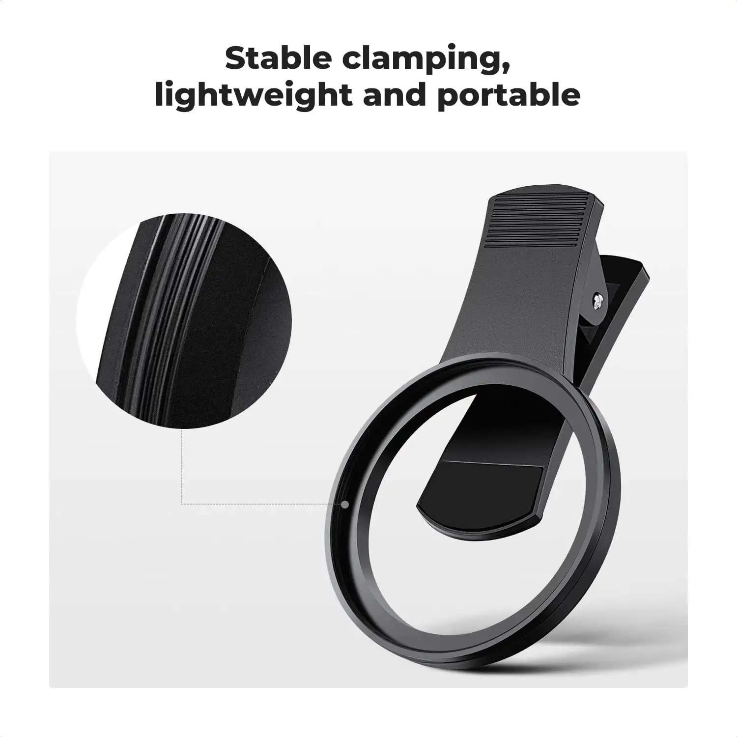 K&F Concept 52mm Clip-on CPL Phone Camera Lens Filter Kit - 61TGG7SXBXL._AC_SL1500_